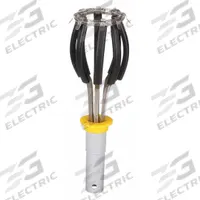 APPROVED VENDOR Light Bulb Changer: Light Bulb Changer, Fingers with Garter Spring, Angle Adjustment (MPN 3V691). Key specifications — For Bulb Type: A21; Includes: Angle Adjustment; Product Type: Light Bulb Changer; Brand: APPROVED VENDOR; Bulb Securing Mechanism: Fingers with Garter Spring; Compatible with Grainger Part Number: 3V698.