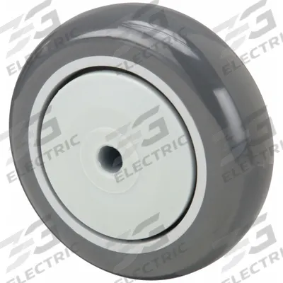 APPROVED VENDOR Caster Wheel: 3 in Wheel Dia., 1 1/4 in Wheel Wd, Polyurethane - Polyurethane Tread on Plastic Core Wheels