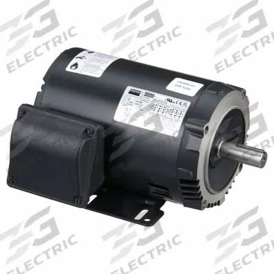 Dayton General Purpose Motor: C-Face/Rigid Base Mount, Open Drip Proof, 1 hp, 230/460V AC - C-Face with Rigid Base 3-Phase General Purpose AC Motors