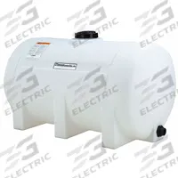 SNYDER INDUSTRIES Storage Tank: Single Wall, Horizontal, 525 gal, Closed Top, 1/4 in Wall Thick (MPN 1400000N95005). Key specifications — Construction Material: HDPE; Brand: SNYDER INDUSTRIES.