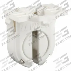 LEVITON Lampholder: Lamp Holder, Medium Bi-Pin (G13), Linear Lamp Holder/Non-Shunted, 660 W Watt (MPN 13662-SWP). Key specifications — attr234509: Medium Bi-Pin (G13); attr234515: 600V AC; attr327041: Lamp Holder; attr239872: LEVITON; attr234535: Non-Shunted.