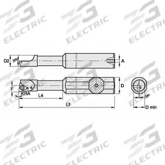 WIDIA Indexable Boring Bar: FSBI31250015R (MPN 2830212). Key specifications — attr257292: FSBI31250015R.