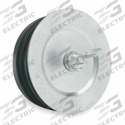 CHERNE Pipe Plug: Wing Nut, End of Pipe, For 5 in Pipe - Wing-Nut Closure Blocking Plugs