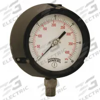 WINTERS Process Pressure Gauge: 0 psi to 60 psi, White, 4 1/2 in Dial, 1/2 in NPT Male, Bottom, PPC (MPN PPC5063G-SG45). Key specifications — Brand: WINTERS; Pointer Color: Black; Accuracy: ±0.5%; Dial Color: White; Gauge Wetted Parts: Stainless Steel; Case Material: Phenolic; Vibration Resistance Properties: Liquid-Filled; Pressure Range: 0 psi to 60 psi.