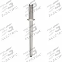 Blind Rivet,1 27/67" L,0.122" dia,PK500: Inch, 1 13/32 in Overall Lg, 5/16 in Body Lg, Plain, 500 PK (MPN SSK43SSBS201). Key specifications — Brand: POP AVDEL.
