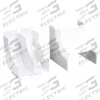 LEGRAND Internal Elbow: CableSmart 40N2, 4 in Wd, 2 in Ht, Plastic, White (MPN 40N2F17WH). Key specifications — Series: CableSmart 40N2; Material: Non-Metallic; Color: White; For Use With: 40N2 Raceways; Brand: LEGRAND; Item: 90 Degree Internal Elbow.