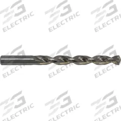 CHICAGO-LATROBE Jobber Length Drill Bit: 3/8", 135° Split Point, HSS, Wide Land Parabolic Flute (MPN 41024). Key specifications — attr1225567: 0.3750.