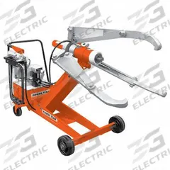 POSI LOCK Hydraulic Puller: 55 ton Capacity with Attachments, 55 ton Cylinder Nominal Capacity, PH (MPN PH553C-230). Key specifications — attr1281901: Double Acting; attr1281912: 230V AC; attr1281915: PH; attr98874: POSI LOCK; attr96739: Electric/Hydraulic Power Unit; attr1281911: Universal Pullers; attr1177737: Electric Pump.