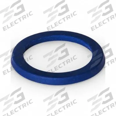 JW WINCO Sealing Washer: FDA Approved, HNBR, Blue, 32 mm Inside Dia, 36 mm Outside Dia - Hygienic Single-Piece Sealing Washers