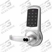 ASSA ABLOY Cylindrical Lock: ADA Compliant, Chrome (MPN PB-NTB613-NR 626 1210 LC). Key specifications — Product Type: Cylindrical Keypad Lock; Manufacturer Part Number: PB-NTB613-NR 626 1210 LC; Key Override Options: Cylinder Override; Lever Style: Curved Return.