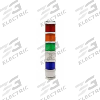 EDWARDS SIGNALING Tower Light Module: Flashing/Steady, 24V AC/24V DC, Green - Multimode Light Modules