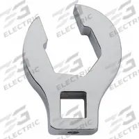 PROTO Crowfoot Socket Wrench: Alloy Steel, Chrome, 3/8 in Drive Size, 3/8 in Head Size, 6 Points (MPN J4912HFL). Key specifications — attr309661: Alloy Steel; attr309662: Chrome; attr324934: PROTO.