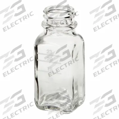 HACH Mixing/Dispensing Bottle: 29 mL, No Closure, No Closure, Colorless, 6 - Rectangular Glass Lab Bottles