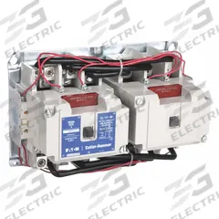 EATON NEMA Magnetic Contactor: Reversing, 3 Poles, NEMA Size 4, 135 A, 120V AC (MPN CN55NN3A). Key specifications — Brand: EATON.