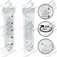 APPROVED VENDOR Centrifuge Tube: Centrifuge Tube, Polypropylene, 50 mL Capacity - mL, Conical, HDPE (MPN C2903). Key specifications — Brand: APPROVED VENDOR; Graduated: Yes; Closure Color: Natural; Includes: Flat Screw Cap; Includes Closure: Yes; Body Color: Colorless; Bottom Shape: Conical; Body Material: Polypropylene.