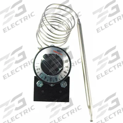ROBERTSHAW Electric Thermostat: 100°F to 550°F Temp Range, 100 to 550 Dial, 36 in Capillary - Electric Cooking Thermostats