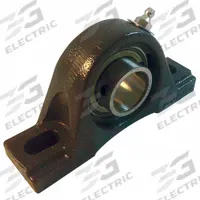 NTN Pillow Block Bearing: 1/2 in Bore, Cast Iron, Set Screws, 1 3/16 in Shaft Ht, 5 in Overall Lg (MPN ARP-1/2). Key specifications — Brand: NTN; Maximum Speed: 11,000 RPM; Mounting Bolt Size: M10; System of Measurement: Inch.