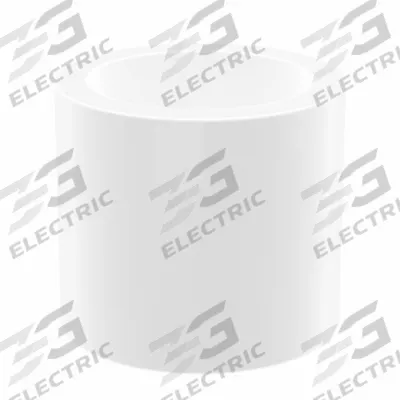 OILITE Sleeve Bearing: PTFE, 7/16 in Bore, 9/16 in OD, 1/2 in Overall Lg, White - Chemical- & Heat-Resistant Plastic Sleeve Bearings