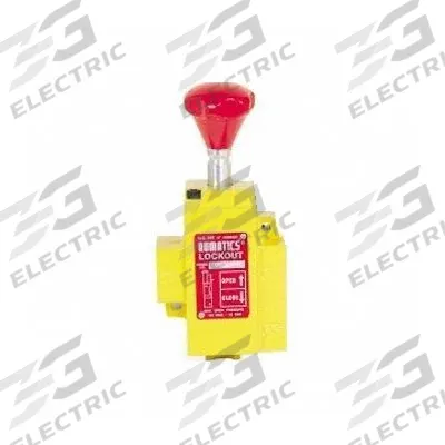 AVENTICS Lock-Out Valve: 1 1/2 in NPT, 1 1/2 in NPTF Outlet Size, 150 psig Max Op Pressure - Numatics Compressed Air Line Lockout Valves for FRLs