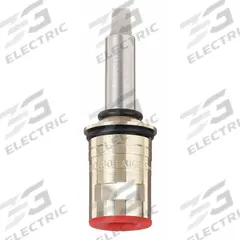 CHICAGO FAUCETS Cartridge: Use with Hot/Cold Water, Brass, Ceramic Disc, (12) Cartridges, 12 PK (MPN 377-XKLHBL12JKABNF). Key specifications — For Water Temperature: Hot/Cold; Compatible Brand: Chicago Faucets; Product Type: Cartridge; Includes: (12) Cartridges; Material: Brass.