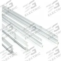 LITHONIA LIGHTING Drywall Grid Adapter Kit: 48 3/4 in Lg, 24 3/4 in Wd, 1/8 in Ht, Unfinished (MPN DGA24). Key specifications — For Use With: Any 2 ft x 4 ft Grid Troffer; Includes: Adapter Frame; Finish: Unfinished; Brand: LITHONIA LIGHTING.