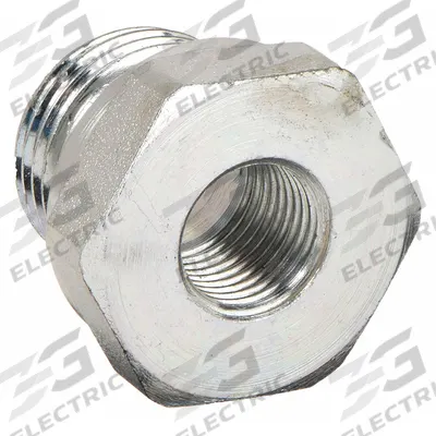 PARKER Metal Pipe Straight: Straight, Carbon Steel, 3/8 in x 1/8 in - Hydraulic Threaded Extreme-Pressure Pipe Fittings