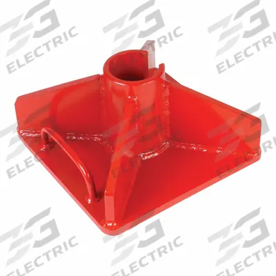 BVA HYDRAULICS Cylinder Base: For H10, For 10 ton - Collar & Base Attachments