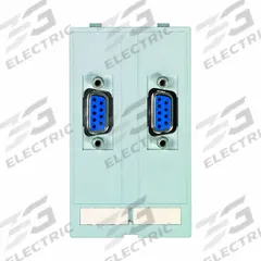 MURRELEKTRONIK Data Insert: SUB-D9, 51 mm x 88 mm (MPN 4000-68000-0200000). Key specifications — Brand: MURRELEKTRONIK; Data Port Configuration: (2) SUB-D9 (Female/Male); Insert Design: Data Insert.