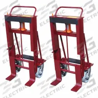 WESCO Machinery and Equipment Mover: 10,000 lb, 21 3/4 in L x 24 in W x 47 in H Overall, Solid (MPN 260090). Key specifications — Handle Type: Flow-Back; Includes Straps: Without Straps; Brand: WESCO.