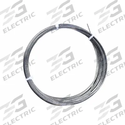 APPROVED VENDOR Wire Rope: Stainless Steel, 1 x 19, 30 lb Working Load Limit - Corrosion-Resistant Stainless-Steel Wire Rope