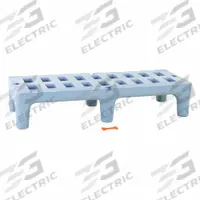METRO Dunnage Rack: Assembled, 12 in x 22 in x 60 in, Polymer, 1,500 lb Load Capacity, Blue (MPN HP2260PDMB). Key specifications — Finish: Natural; Color: Blue; Brand: METRO; Material: Polymer; Assembled: Assembled; Resistance Properties: Antimicrobial; Bow-Tie Compatible: Yes; Included: Modular Connector.