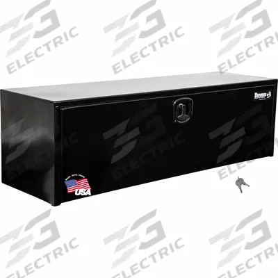 BUYERS PRODUCTS Underbody: Underbody Truck Box, Single Drop-Down Door Door, 18 in Overall Dp - Single Drop-Down Door Boxes