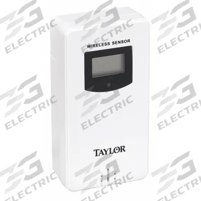 TAYLOR Wireless Remote Sensor: -4°F to 140°F /-20°C to 60°C, 200 ft Transmission - Remote-Transmitting Temperature & Humidity Sensors