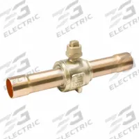 MUELLER Refrigerant Ball Valve: 19 Cv, 3/4 in Female Sweat, No Access Port, No Relief Port (MPN AP17863). Key specifications — Brand: MUELLER; Access Port: No; Relief Port: No; A2L Compatible: Yes.