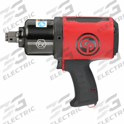 CHICAGO PNEUMATIC Air Impact Wrench: Compact, 3/4 in Drive, Pistol-Grip, Square, Std - ATEX-Certified Impact Wrenches for Use in Hazardous Locations
