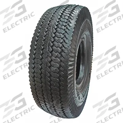 HI-RUN Wheelbarrow Tire: 4.10/3.50-6 Tire Size, Mfr Part # CT1012, Wheelbarrow Tire - Wheelbarrow Tires