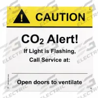 LOGICO2 Flash 24-R Beacon Sign: 5 3/4 in Wd, 5 3/4 in Ht, English (MPN 1278). Key specifications — Brand: LOGICO2; Product Type: Beacon Sign; Printed Language: English; Sign Material: Plastic.