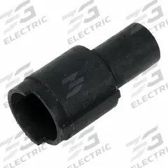 SURE-SEAL Circular Connector: SS-3, Receptacle, 2 Male / 1 Female, 8 A, 18 to 14 AWG Wire Size, IP67 (MPN 120-8551-001). Key specifications — Wire Size: 18 to 14 AWG; Includes Contacts: Contacts Not Included; Contact Type: Crimp; Brand: SURE-SEAL CONNECTIONS; IP Rating: IP67; Series: Sure-Seal; Contact Gender: Female; Voltage Rating: 400V AC.