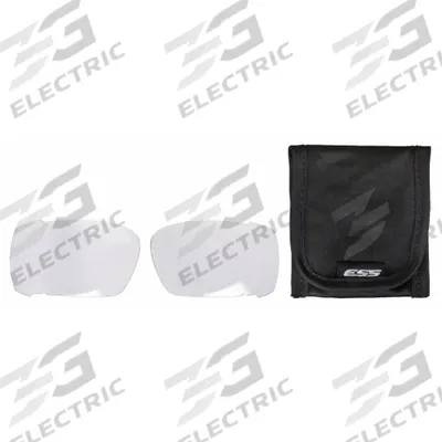 ESS Replacement Lens: Clear, Scratch-Resistant - Lenses for ESS Safety Glasses
