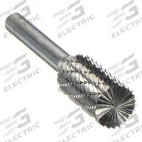 APPROVED VENDOR Carbide Bur: Cylinder with End Cut, SB-5, Double Cut, 1/2" x 1" Head, 1/4" Shank (MPN 310-002055). Key specifications — Trade Number: SB-5; Brand: APPROVED VENDOR.