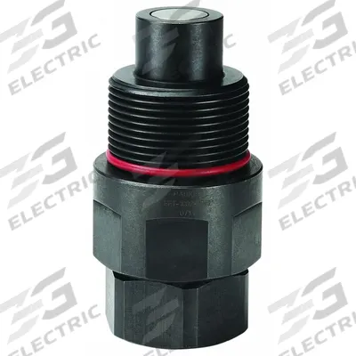 PARKER Hydraulic Quick Connect Hose Coupling: 1 in Coupling Size, Steel - Parker FET Series Hydraulic Quick-Connect Coupling Plugs