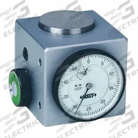 INSIZE Dial Zero-Setter: 2 in Ht, Flat Base, 0-50 Dial Reading, +/-0.0004 in Accuracy, Mechanical (MPN 2397-25A). Key specifications — attr1181730: 2 lb. at 2 in; attr1181733: +/-0.0004 in; attr1181734: 0-50; attr1181722: INSIZE; attr1181732: Flat.