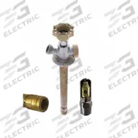 QUARTER BALL Ball Valve Sillcock: Quarter-Turn, Brass, Nickel, Plastic, 3/4 in Inlet Connection Size (MPN QB-114MF). Key specifications — Brand: QUARTER BALL; Design: No Kink; Body Material: Brass; Handle Material: Plastic; Color/Finish: Nickel; Handle Type: Quarter-Turn; Inlet Connection Type: NPT; Product Type: Sillcock.
