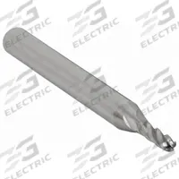 APPROVED VENDOR Ball End Mill: Carbide, 4 Flute, 9/64" Mill Dia, 9/16" LOC, 2" OAL (MPN 223-001025)