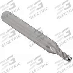 APPROVED VENDOR Ball End Mill: Carbide, 4 Flute, 9/64" Mill Dia, 9/16" LOC, 2" OAL (MPN 223-001025)