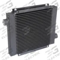 COOL-LINE Forced Air Oil Cooler: 30 hp Heat Removed, 50 gpm Max. Flow, 377 psi Max. Pressure, 12V DC (MPN D30-12). Key specifications — attr96059: SAE #20; attr96056: IP 68; attr96057: 12V DC; attr98919: COOL-LINE.