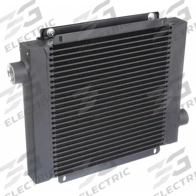 COOL-LINE Forced Air Oil Cooler: 30 hp Heat Removed, 50 gpm Max. Flow, 377 psi Max. Pressure - DC Motor Driven Forced Air Oil Coolers