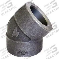 ANVIL Metal Pipe Elbow: 45° Elbow, Steel, 1 1/2 in x 1 1/2 in, Female Socket x Female Socket (MPN 0362609406). Key specifications — (DO NOT SEND) Manufacturer Location: Globally Sourced; Fitting Pipe Size: 1-1/2 in x 1-1/2 in.