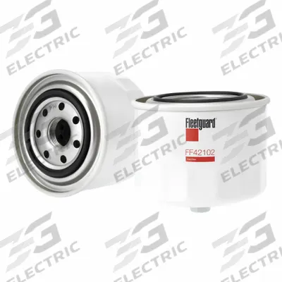 FLEETGUARD Automotive Fuel Filter: 9 in Overall Lg, 4 3/16 in Outside Dia - Spin-On Fuel Filters