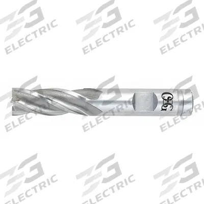 OSG Square End Mill: Cobalt, 6 Flute, 2" Mill Dia, 2" LOC, 5-3/4" OAL (MPN 5418400) - General Purpose Cobalt Square End Mills